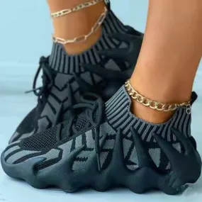 Octopus Knitted Soft Sole Sneakers (OS8355)