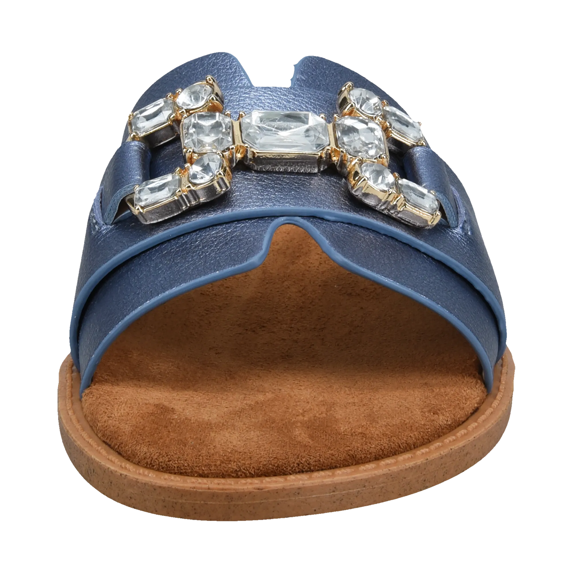 Pantoletten hellblau