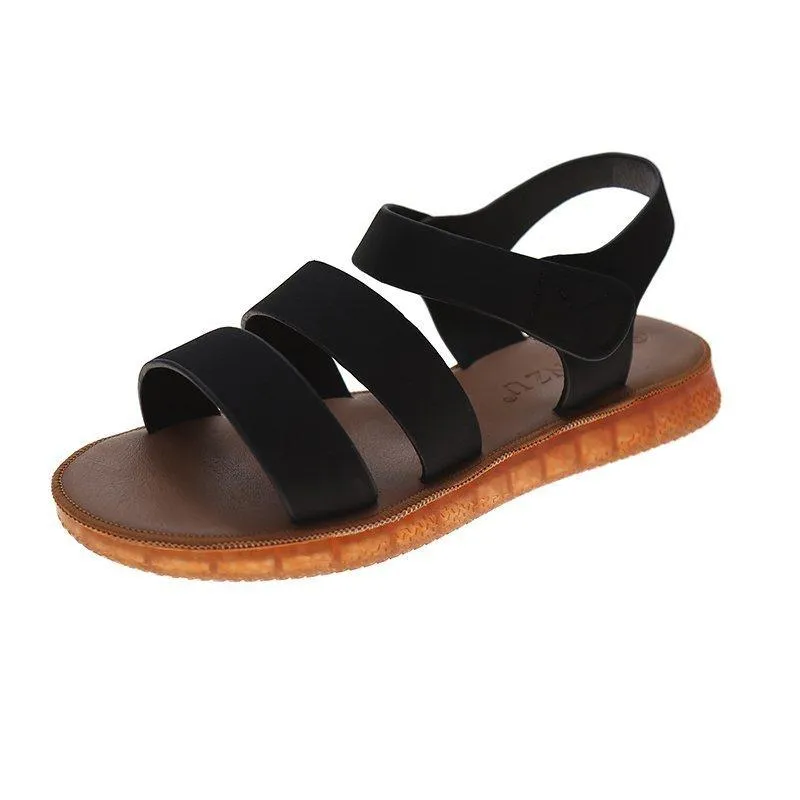 Roman Sandals Velcro Soft Sole Resort Sandals