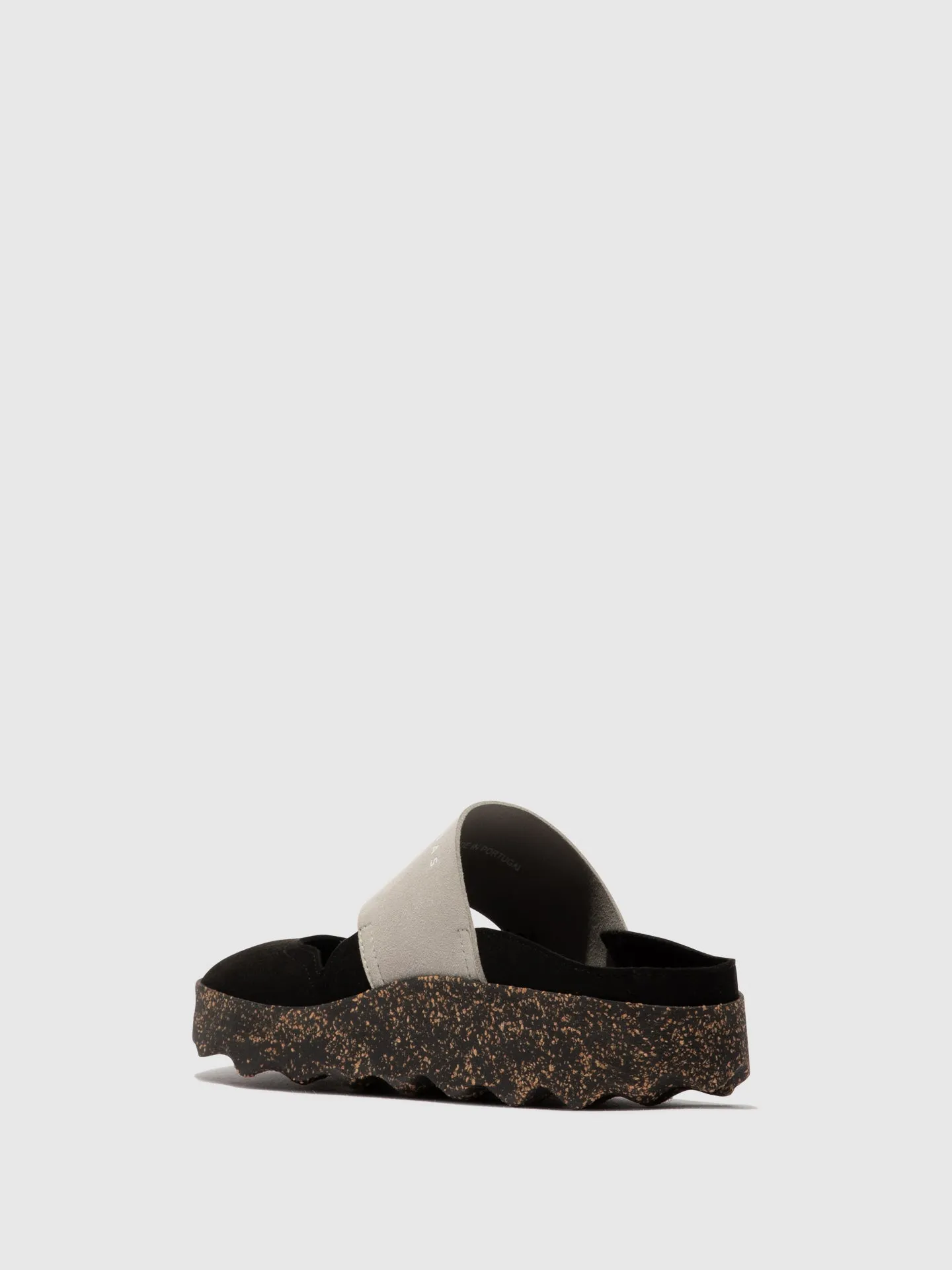 Round Toe Mules CANA BLACK
