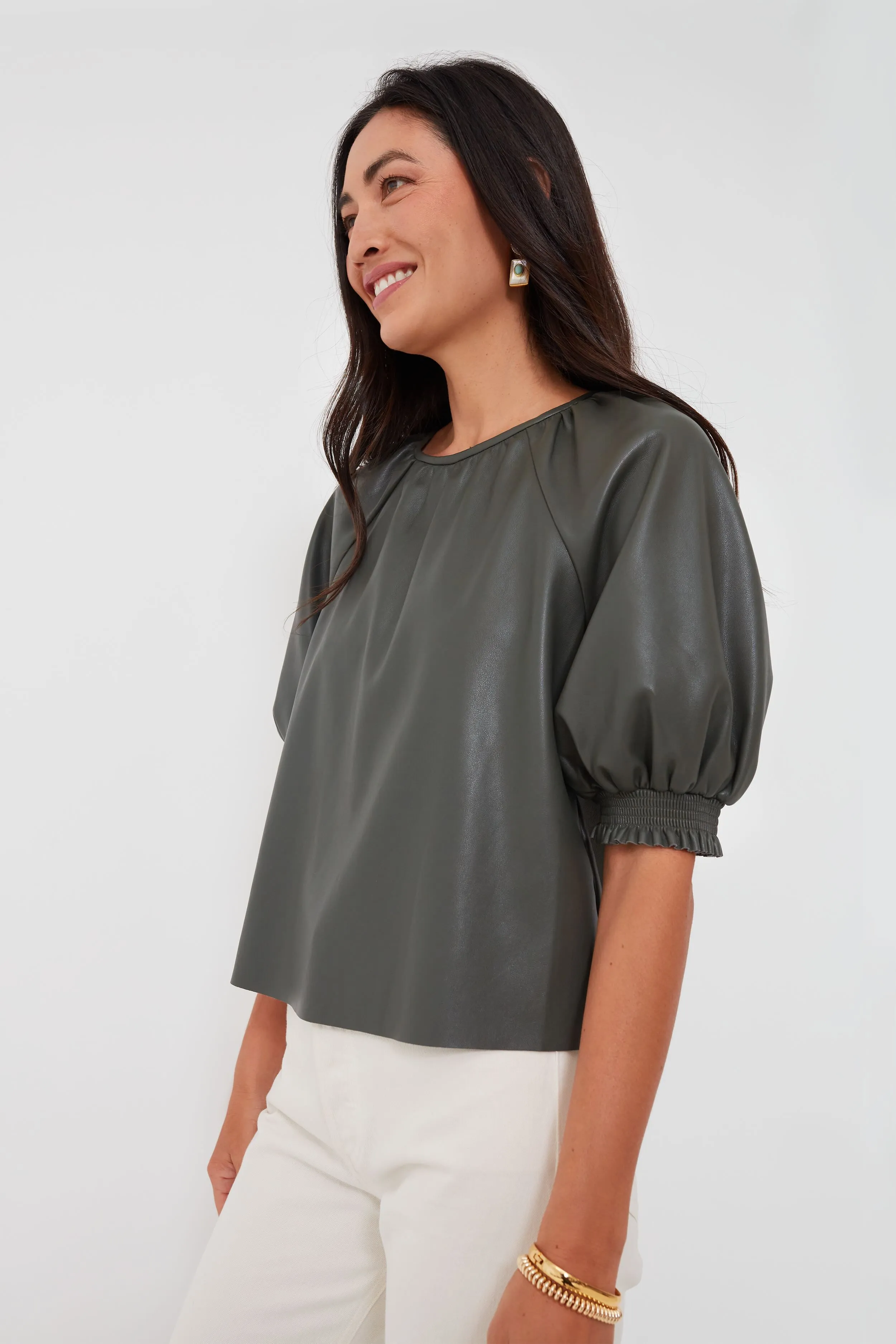 Sage Gray Juana Top