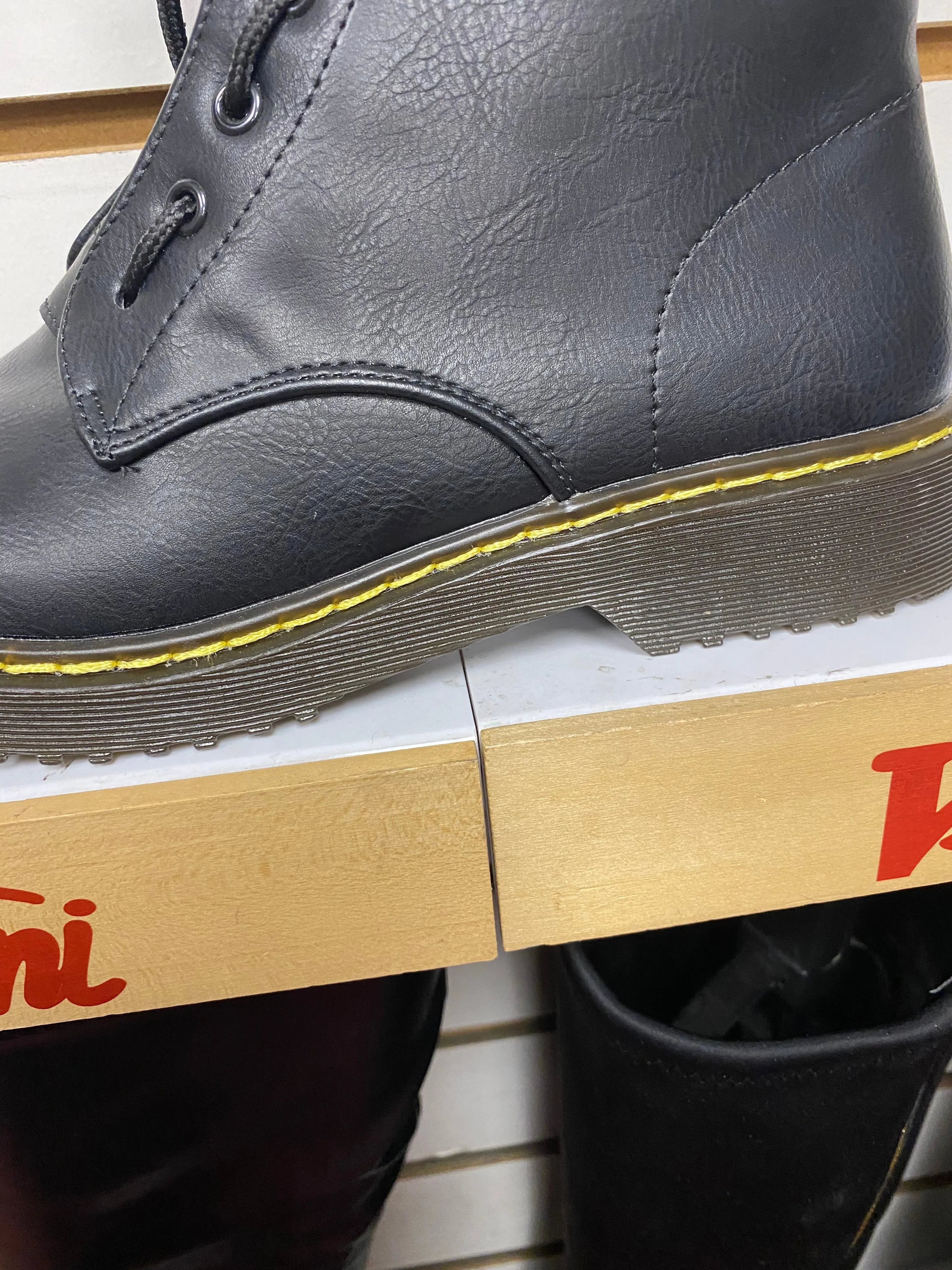 SALE HF Saranti Black Zippered Doc Marteen Boot