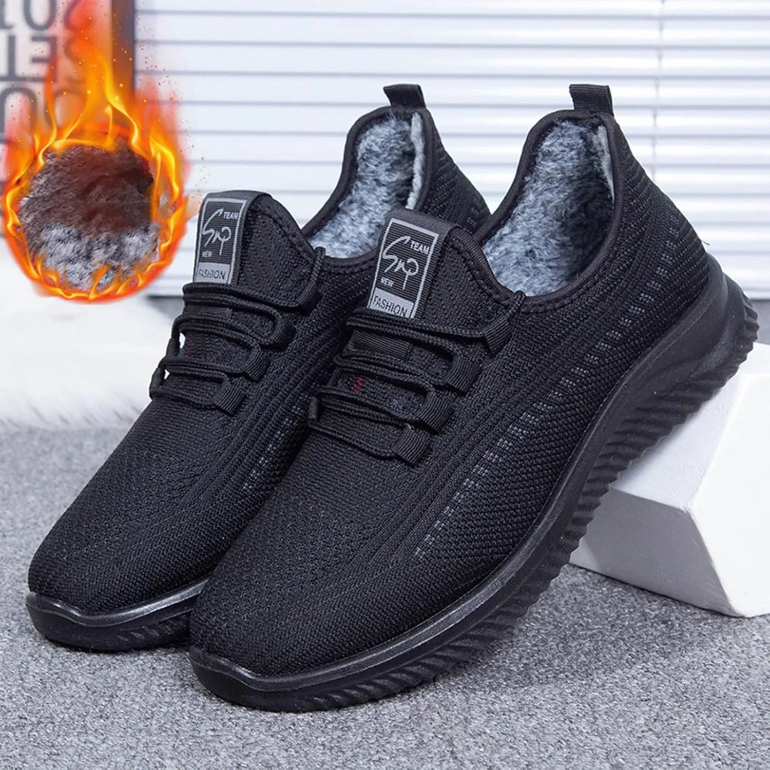 Shoes for Men Soft Cushions Athletic Comfortable Running Solid Color Work Street Shoes