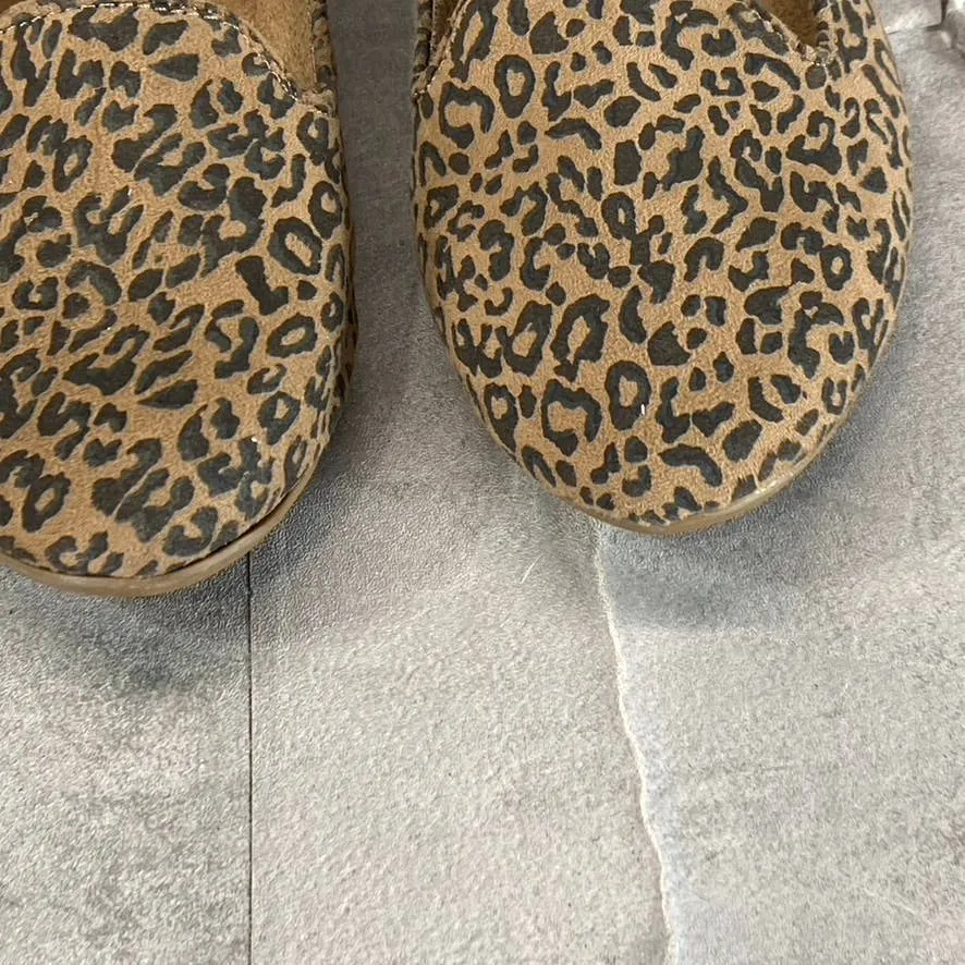 STYLE & CO Women's Mini Leopard Alysonn Round-Toe Slip-On Loafer Flats SZ 6.5