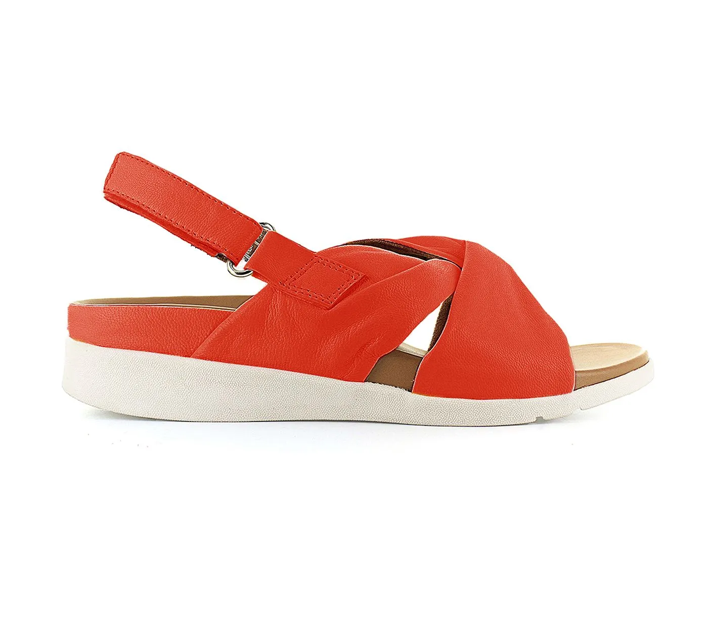 Tahiti II backstrap sandal in Scarlet CLOSEOUTS