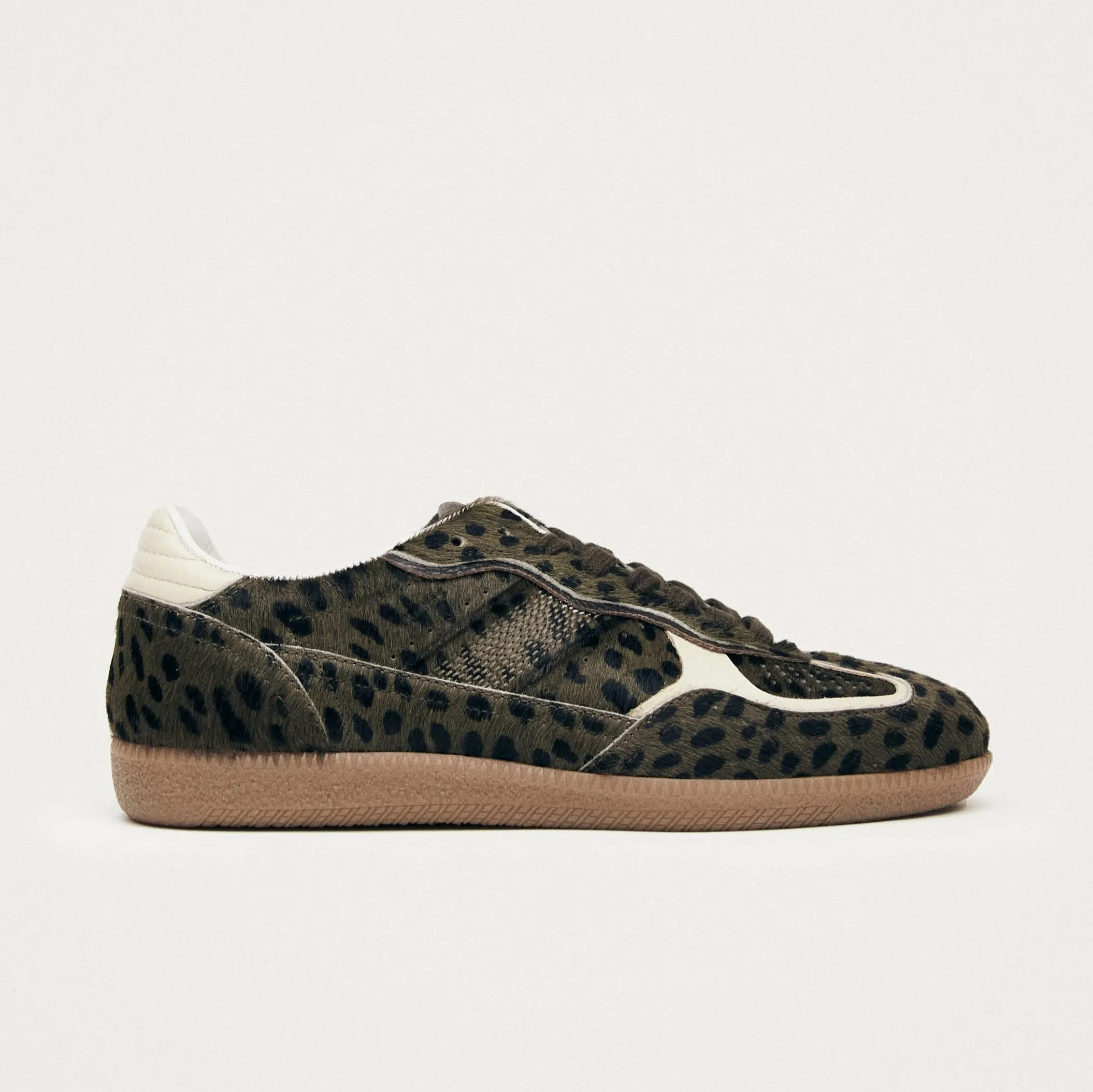 Tb.490 Rife Soft Green Leather Sneakers