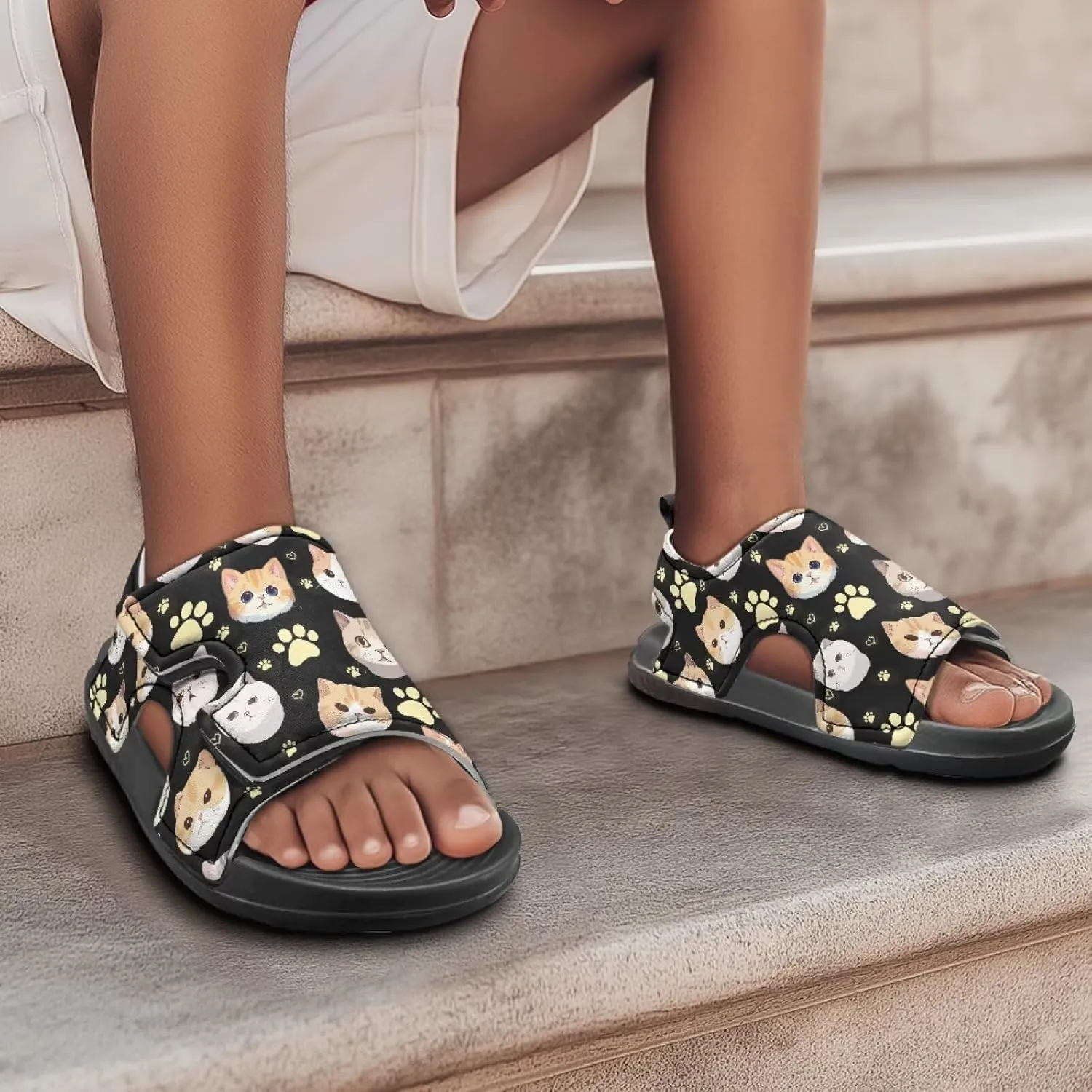 Toddler Boy Sandal Cartoon Animal Breathable Girls Summer Shoes