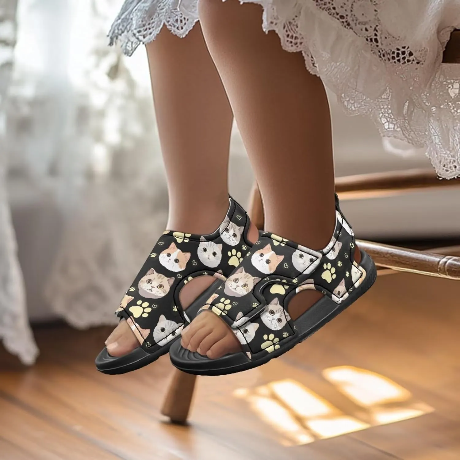 Toddler Boy Sandal Cartoon Animal Breathable Girls Summer Shoes