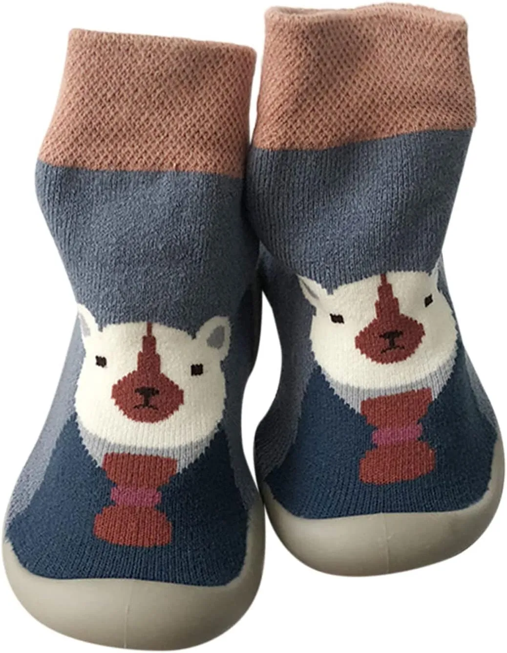 Toddler Sock Shoes,Baby Winter Warm Shoes Cartoon Christmas Deer Shape Shoes Baby Soft Sole Shoes Baby Shoes