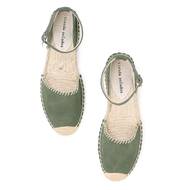 USS Shoes Elda Women's Ankle Strap Espadrilles Summer Sandals