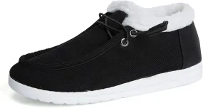 Womens Snow Boots Warm Ankle Booties Waterproof Comfortable Slip On Women's Warm Snow Winter Fuzzy Ankle Booties Flat Cute Silp On Comfortable Casual Loafers Platform Sneakers Fashion Slippers