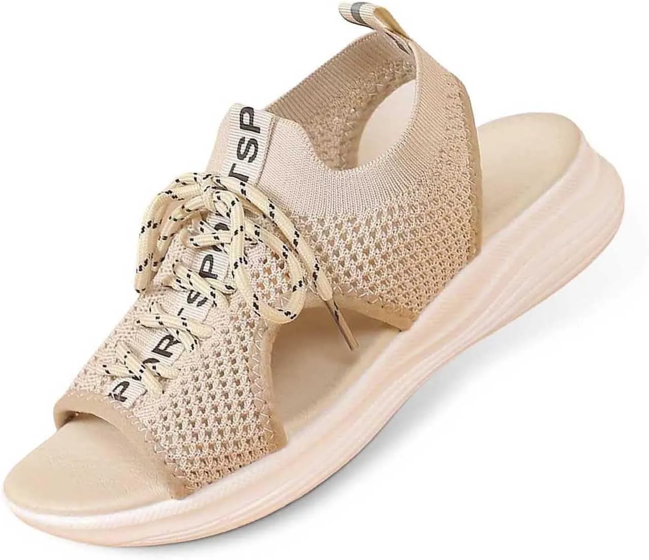 Women's Summer Fashion Cloth Breathable Open Toed Sandals Comfortable Platform Shoes Hike Sandal