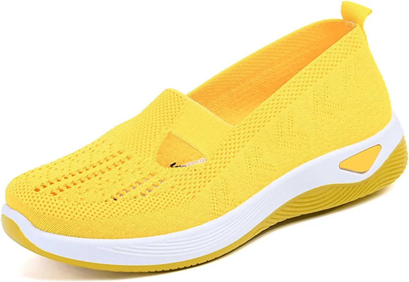 Women's Woven Orthopedic Breathable Soft Shoes Tennis Shoes Womens Dressy Women's Casual Shoes Slip On Sneakers Platform Tennis Shoe Trainers Shoe