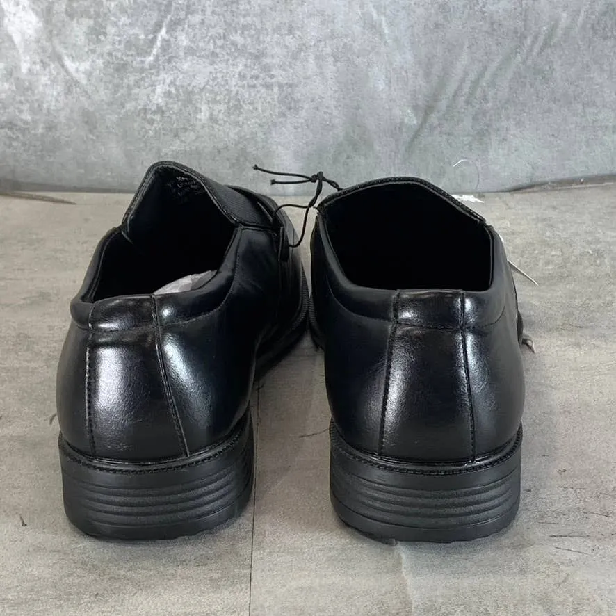 XRAY FOOTWEAR Men's Black Faux-Leather Magno Slip-On Bit Loafers SZ 10